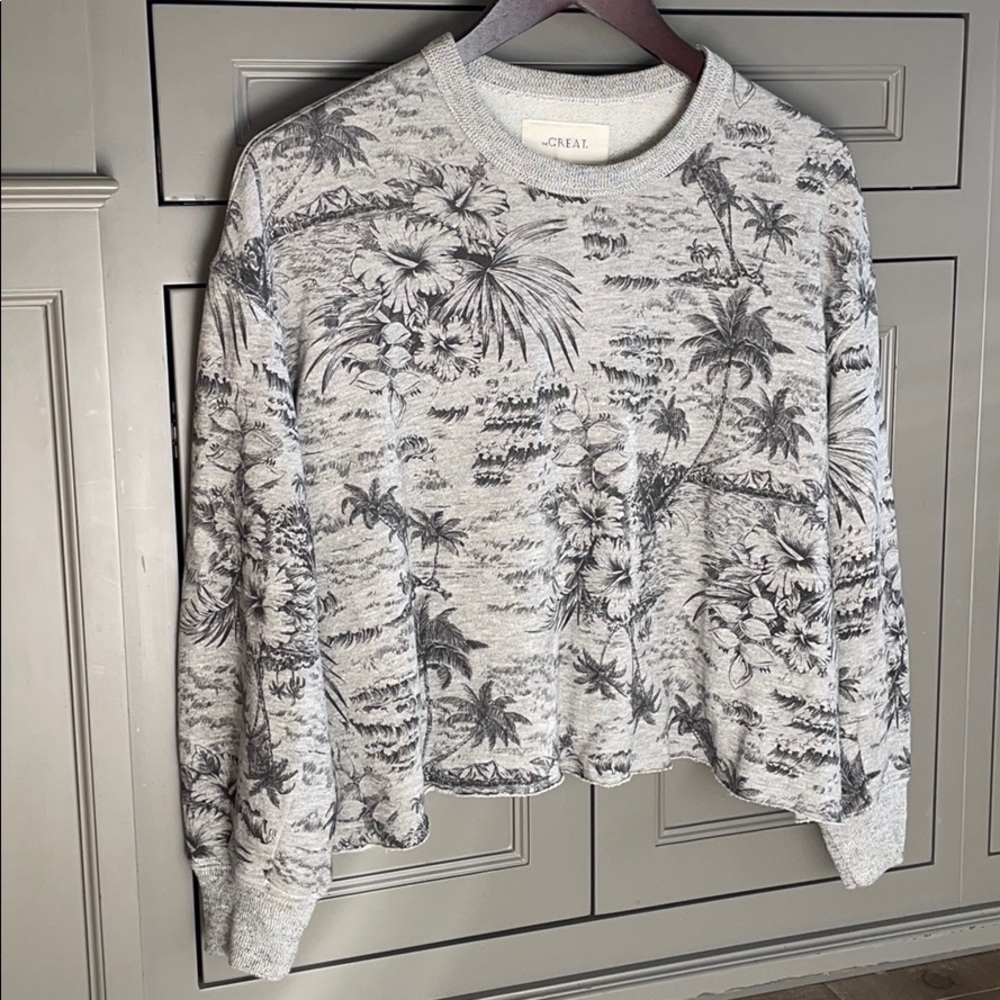 The GREAT. The Shrunken Tropical 🌴 Sweatshirt